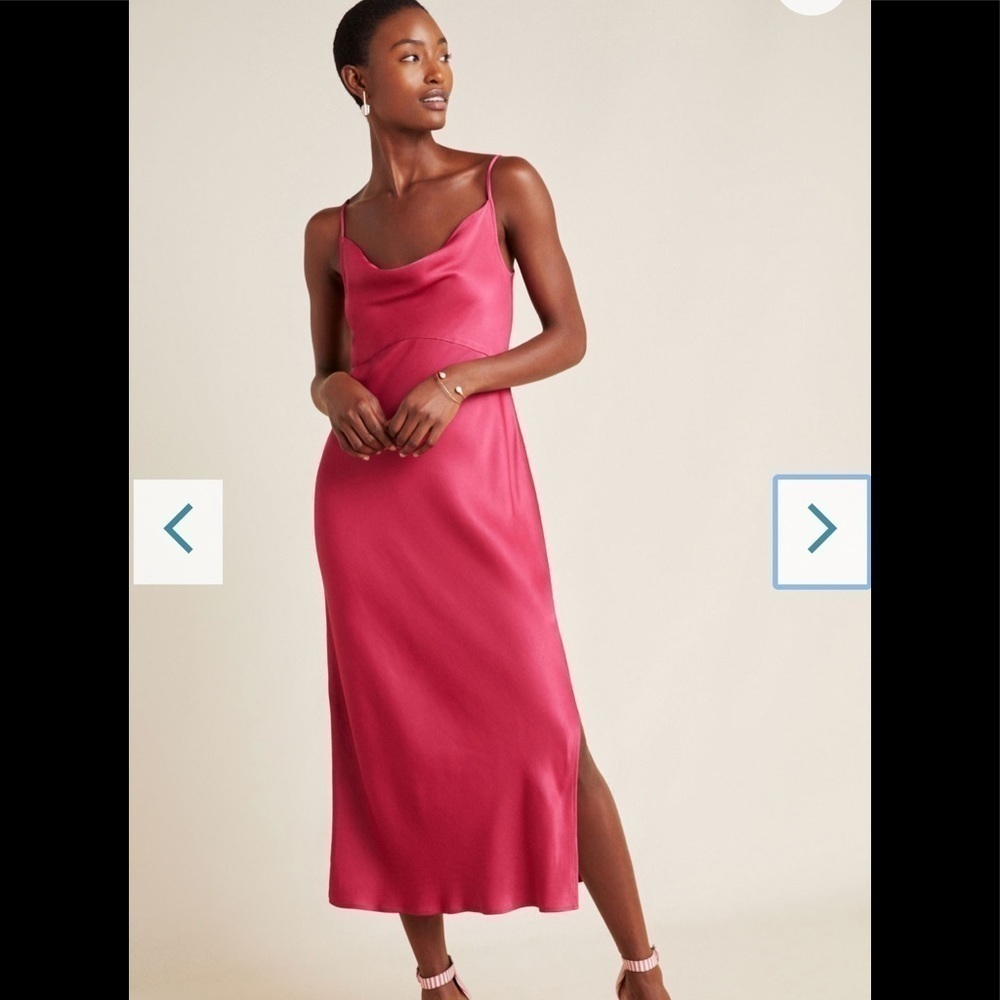 Anthropologie Bias Slip Dress‎